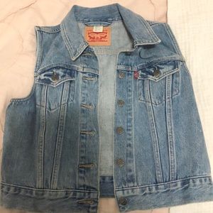 Denim vest!